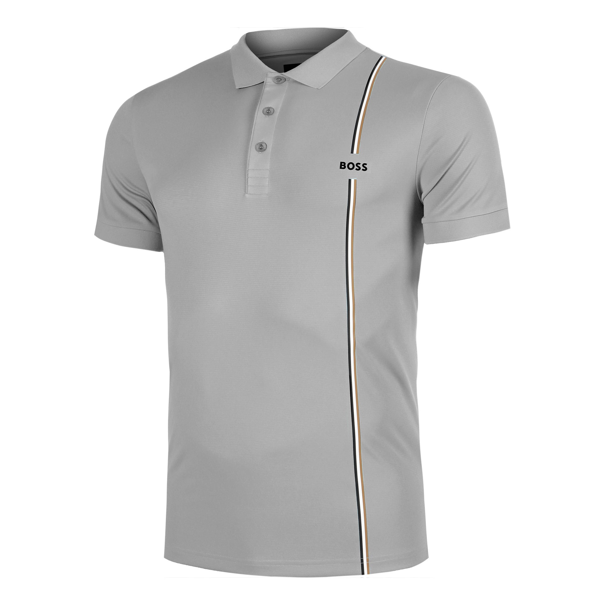 BOSS Game 3 Polo Hommes - gris foncé