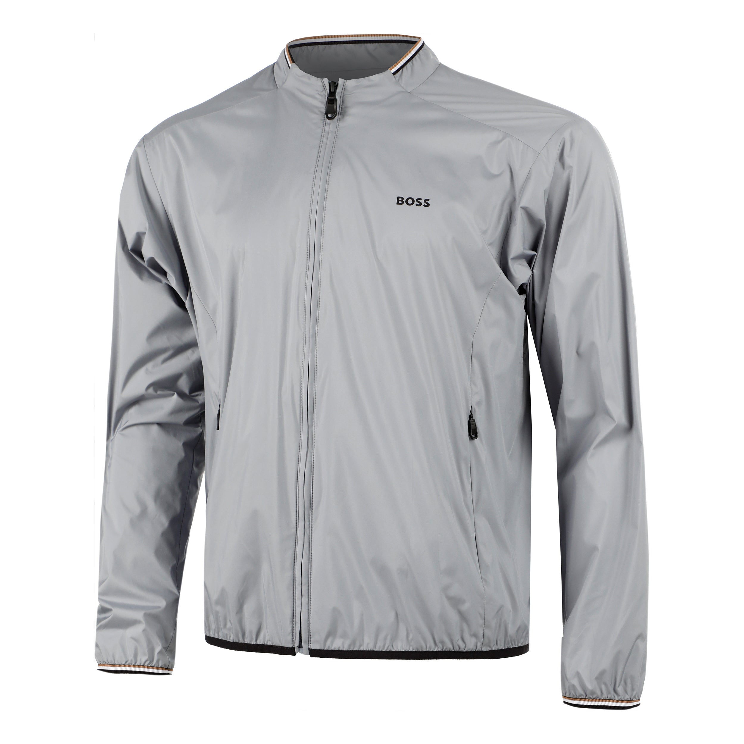 BOSS Game Veste de survêtement Hommes - gris foncé