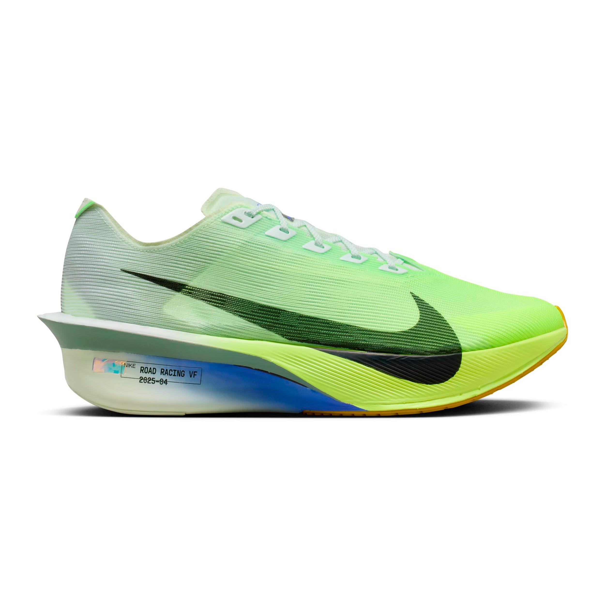 Nike Vaporfly 4 Wedstrijdschoen Heren - neongroen, blauw