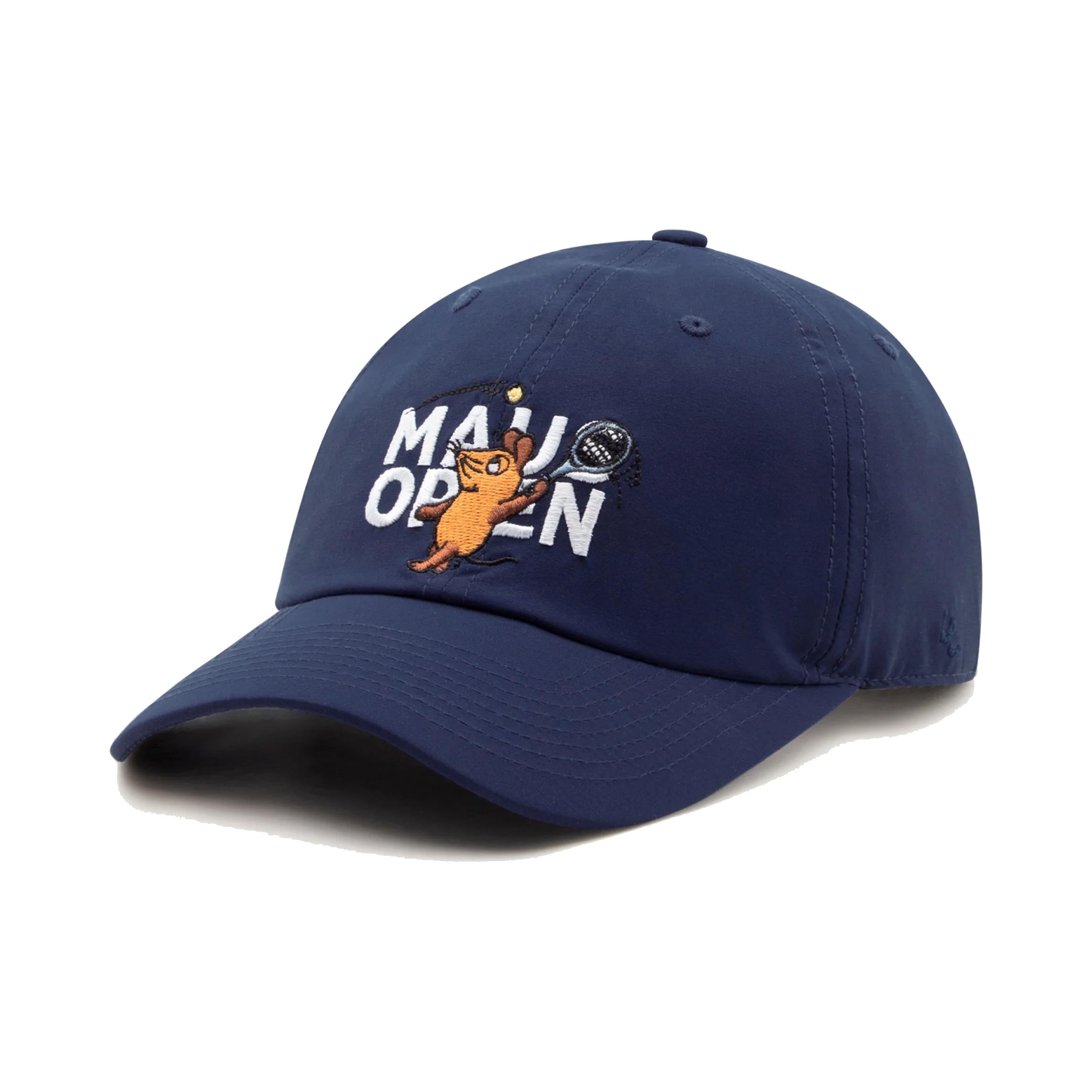 Lobster & Lemonade Maus Open – '09 Polo  Cap Unisex - donkerblauw, wit