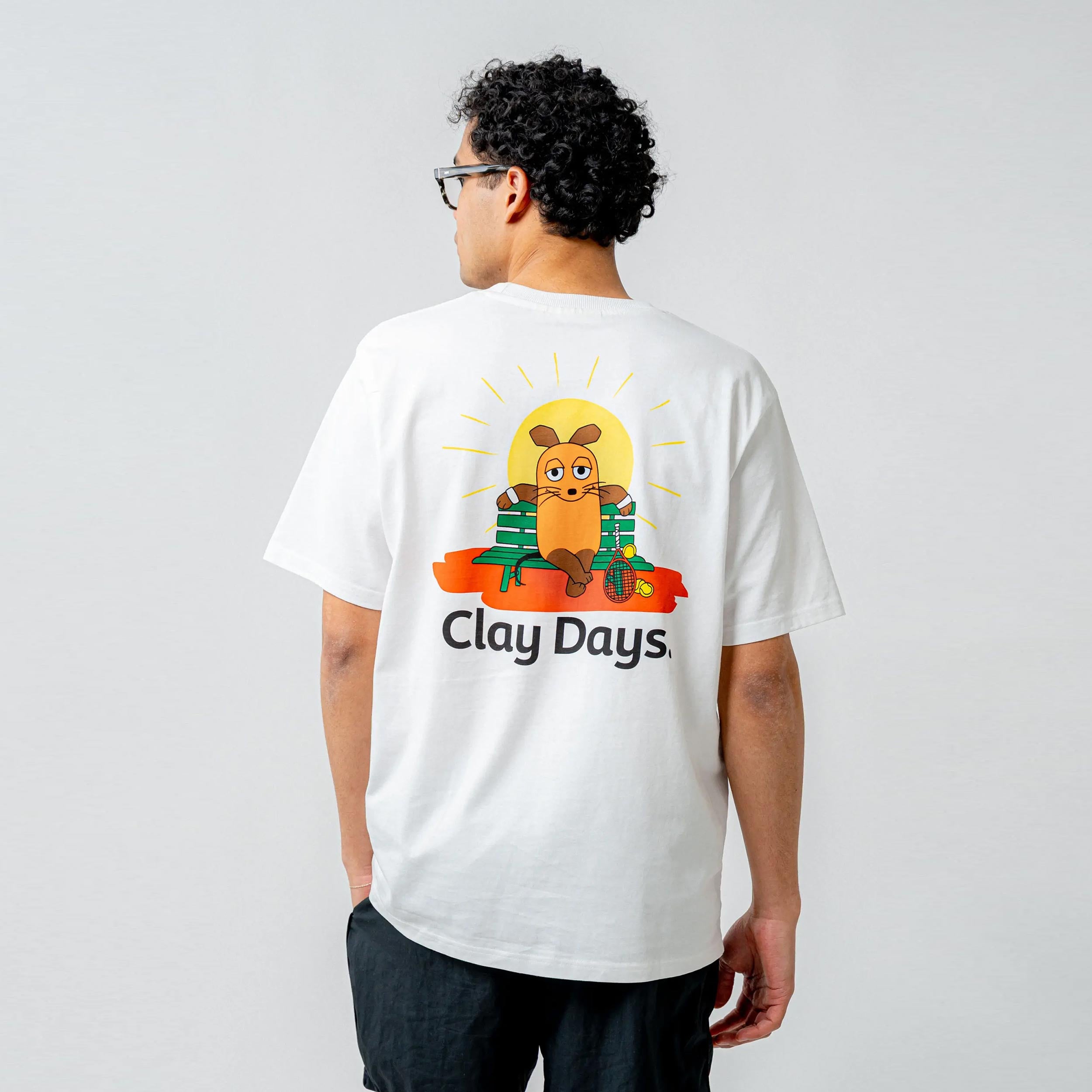 Lobster & Lemonade Maus Clay Days – '94 Campus T-shirt Unisex - wit