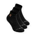 Ankle Tennissokken Verpakking 3 stuks Unisex - zwart