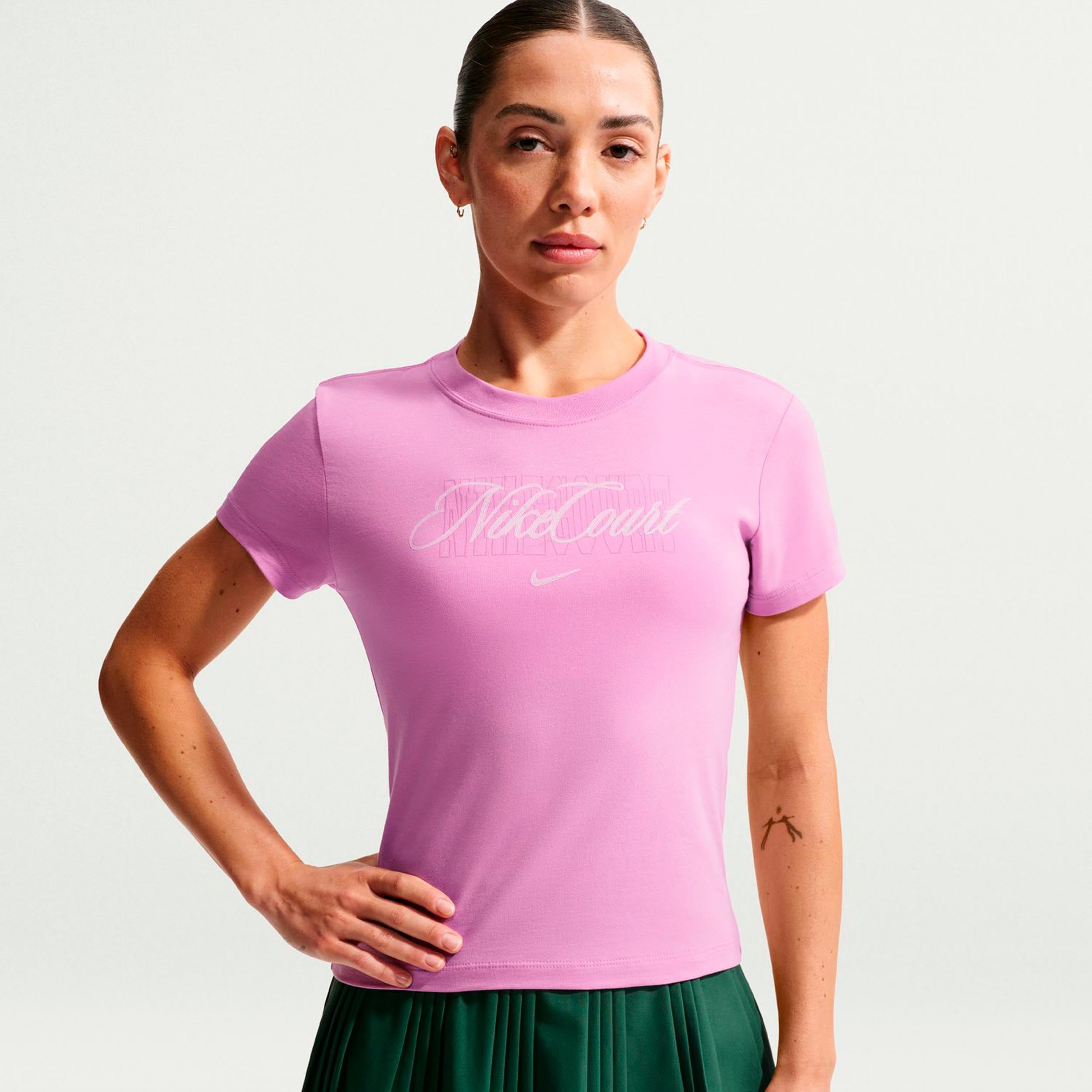 Nike Heritage T-shirt Femmes - violet