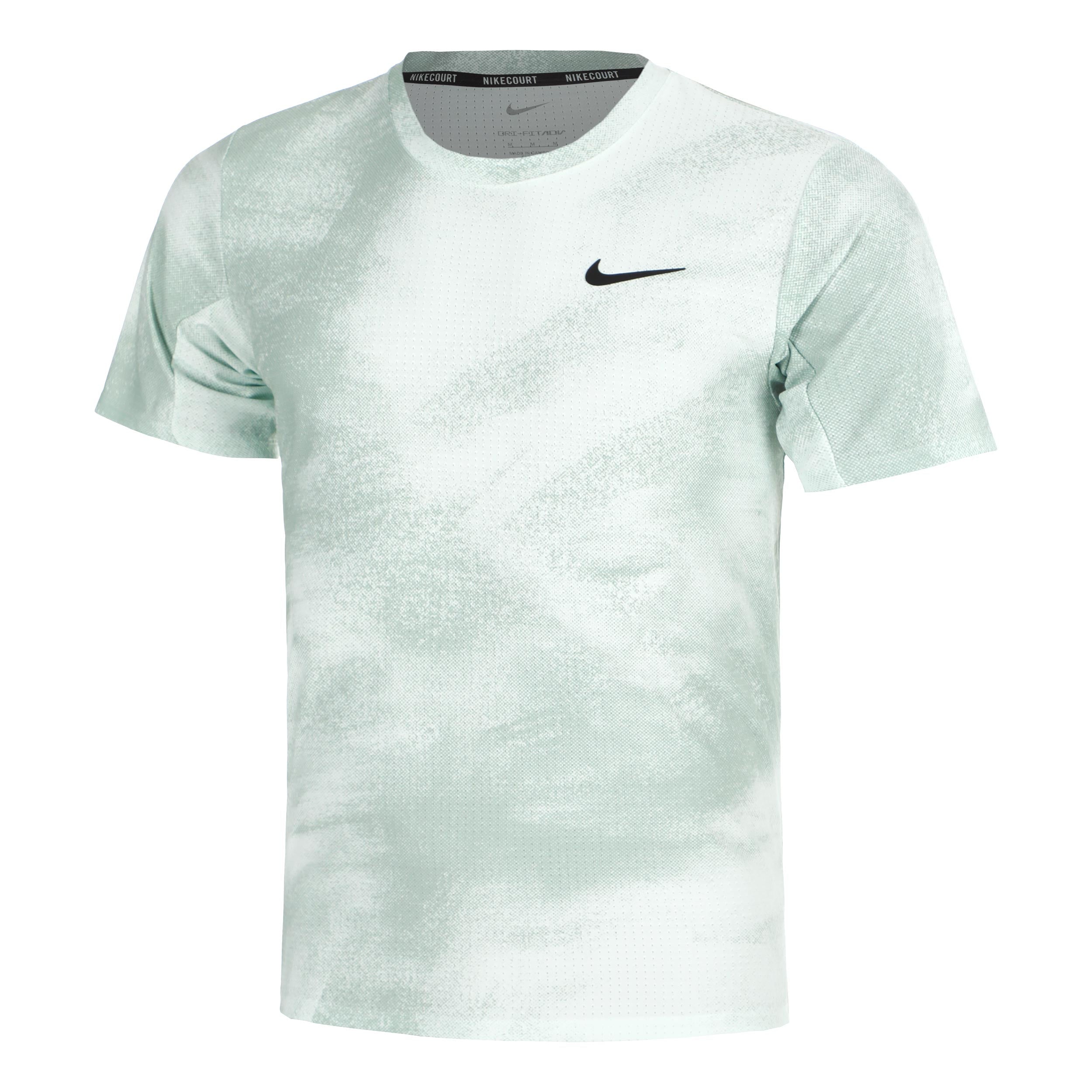Nike Court Dri-Fit Advantage Slam T-shirt Hommes - menthe, noir