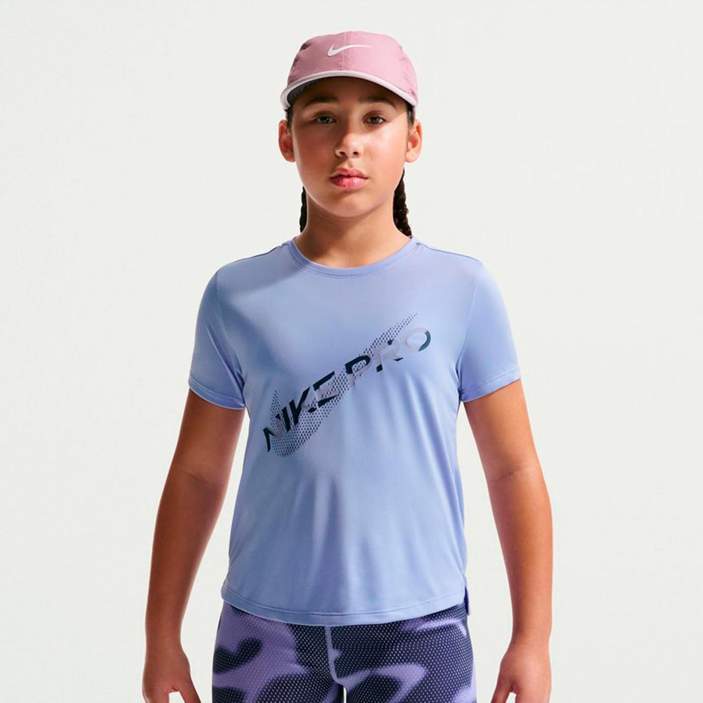 Nike Pro Dri-Fit T-shirt Filles - lilas