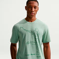 Court Dri-Fit T-shirt Heren - grijsgroen
