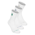 Crew Chaussettes de tennis Pack de 3 Unisex - blanc, bleu