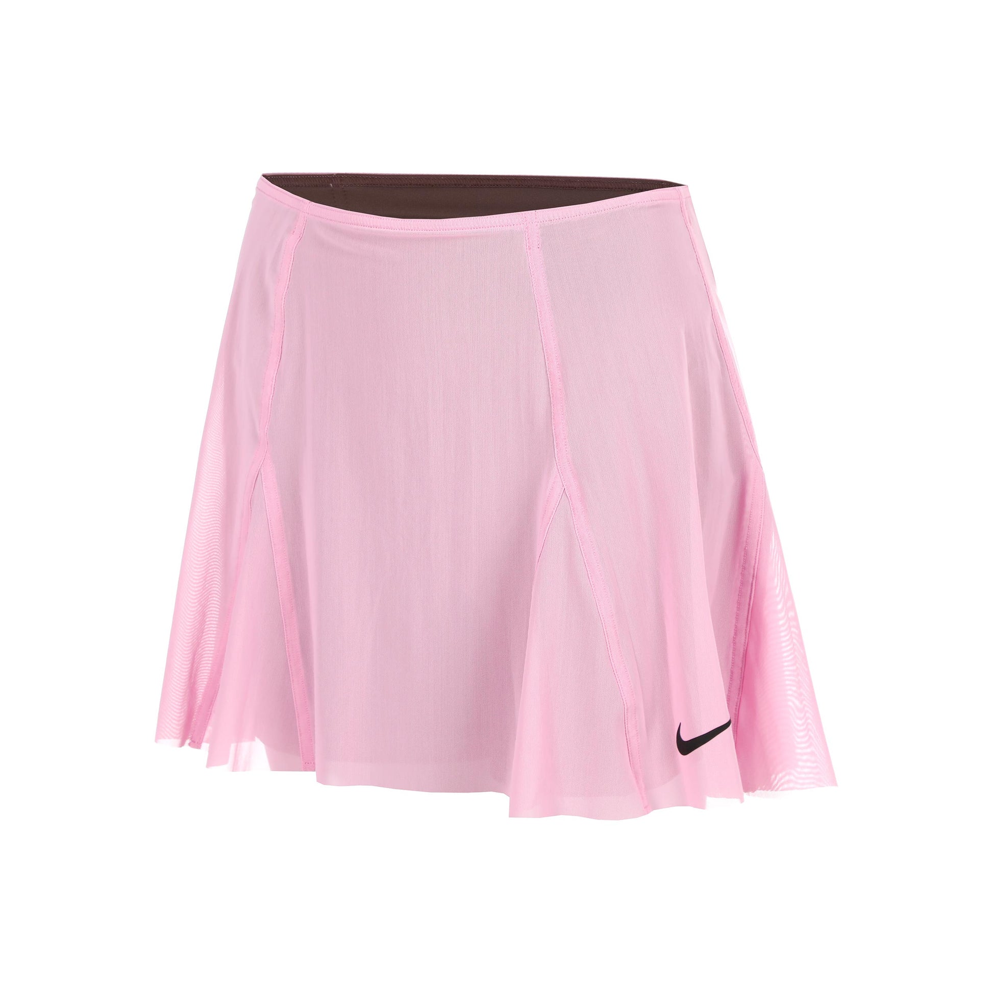 Nike Qinwen Zheng Court Slam High Rise Rok Dames-paars