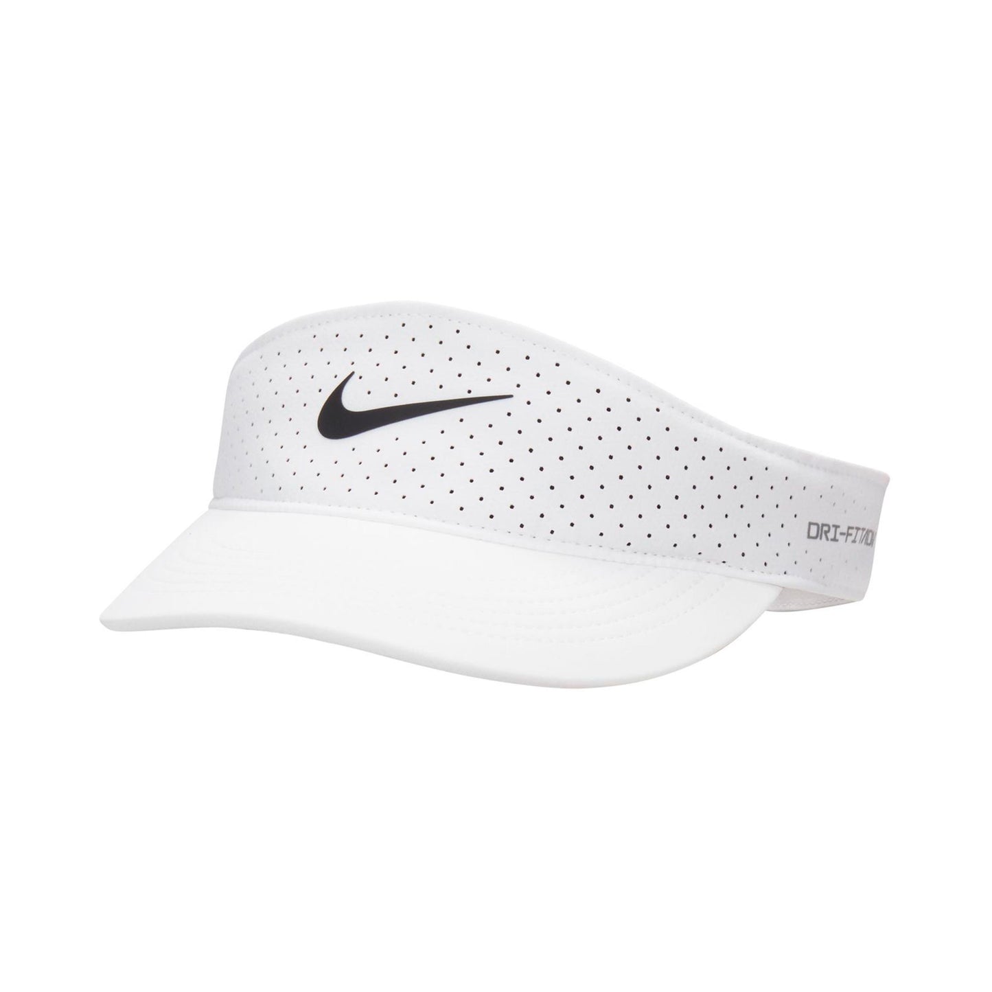 Nike Dri-Fit Advantage Ace Visor Unisex - wit, antraciet