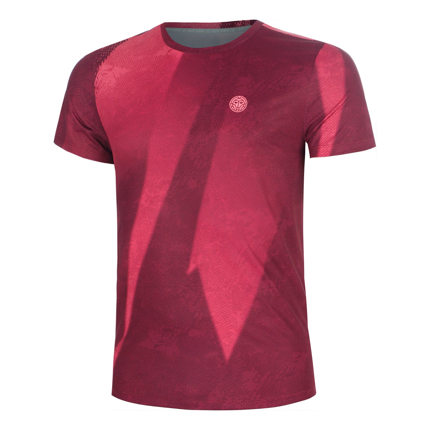 BIDI BADU Freeze Out T-shirt Hommes - rouge foncé, rose