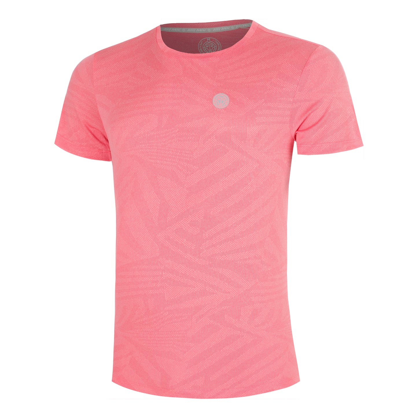 BIDI BADU Freeze Out Structured T-shirt Heren - roze