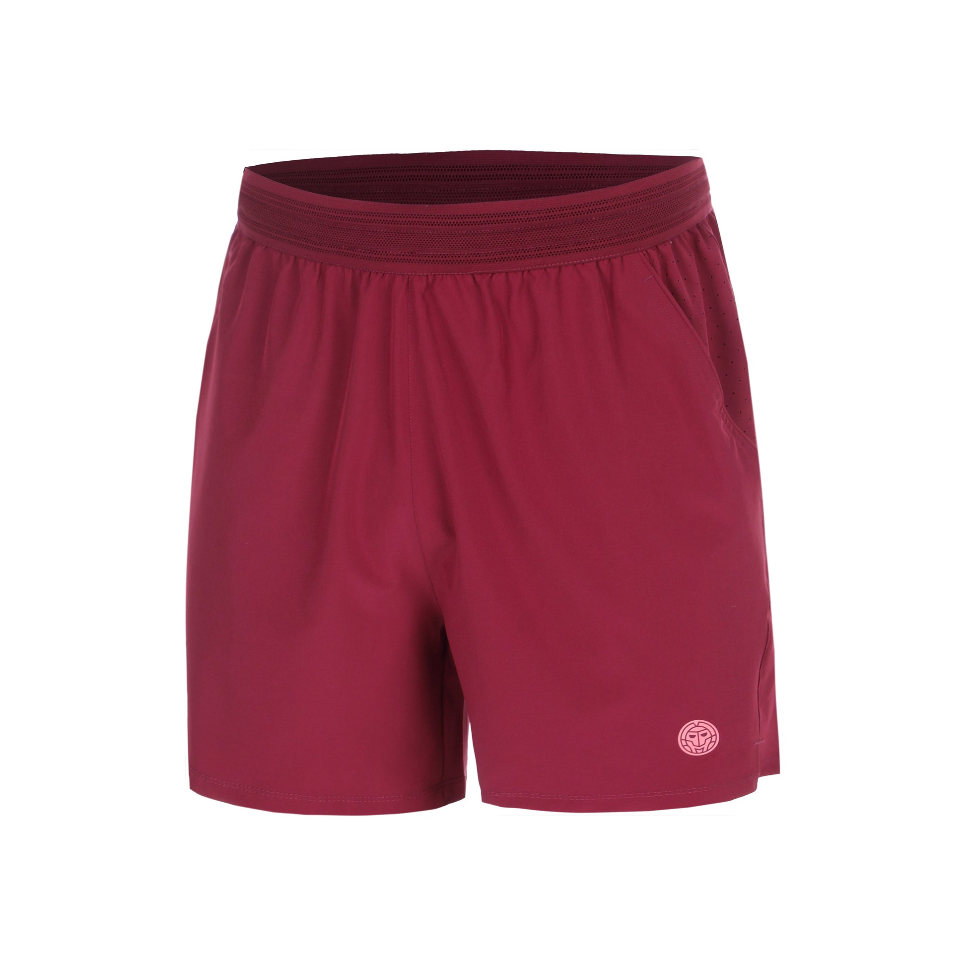 BIDI BADU Freeze Out 7in  Shorts Heren - donkerrood