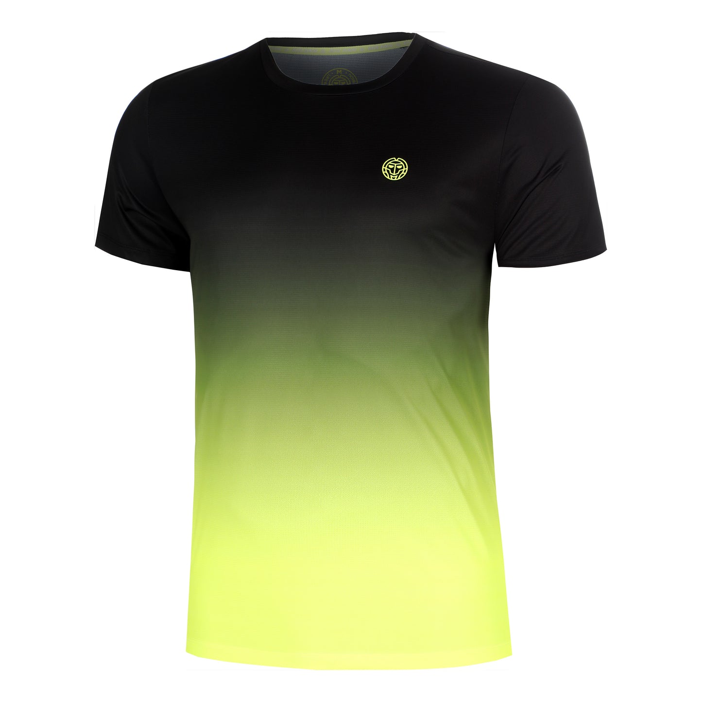BIDI BADU Night Flash T-shirt Heren - zwart, neongeel