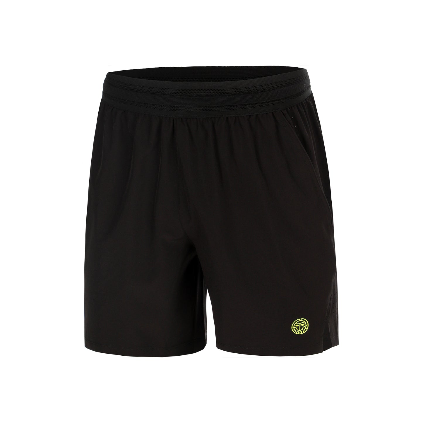 BIDI BADU Night Flash Lasercut Shorts Heren - zwart
