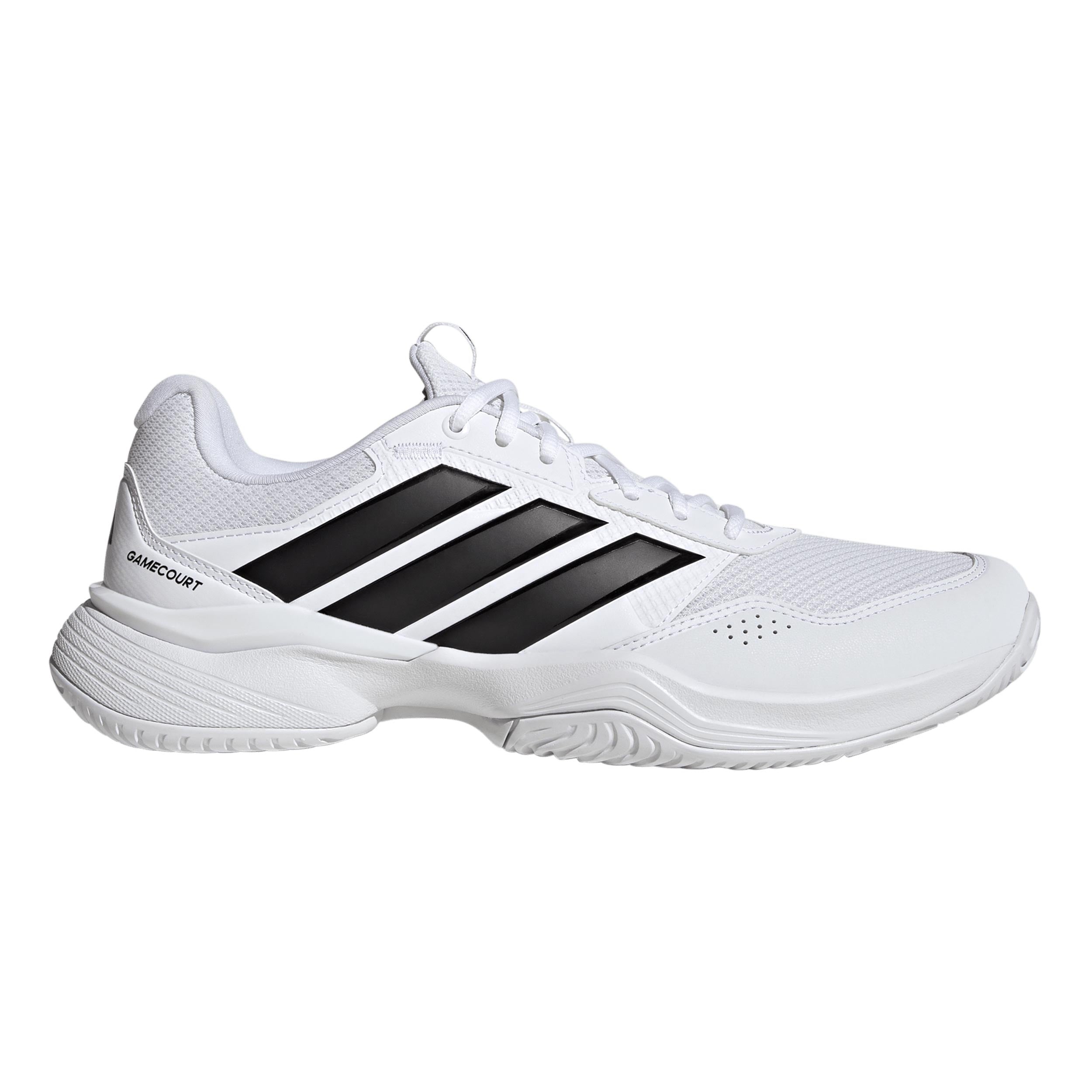 adidas GameCourt 3 Wide Allcourt schoen Heren - wit, zwart
