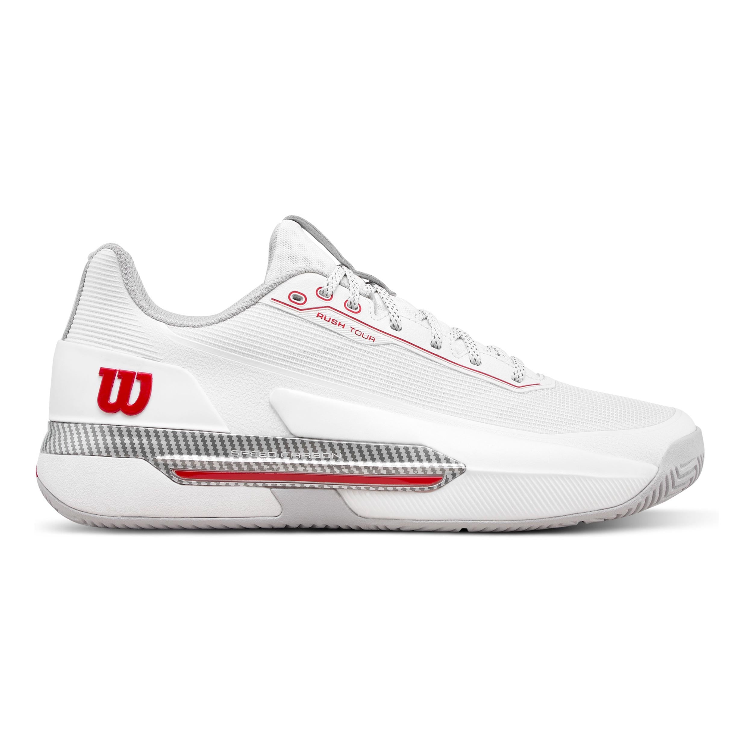 Wilson Rush Tour 5 CTC Chaussures toutes surfaces Hommes - blanc, rouge