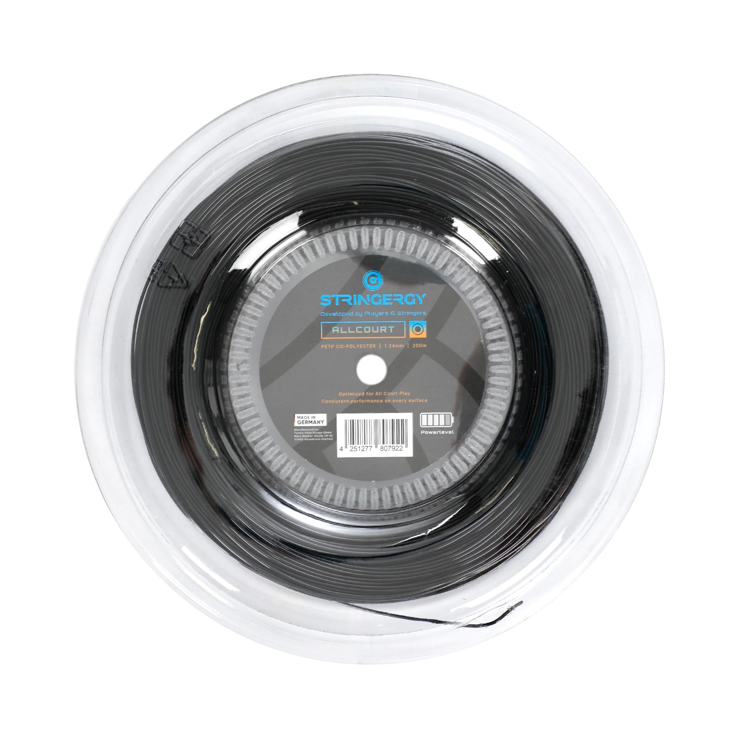 Stringergy Allcourt  Bobine cordage 220m - noir