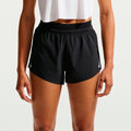 AeroSwift Hardloopshorts Dames - zwart, wit