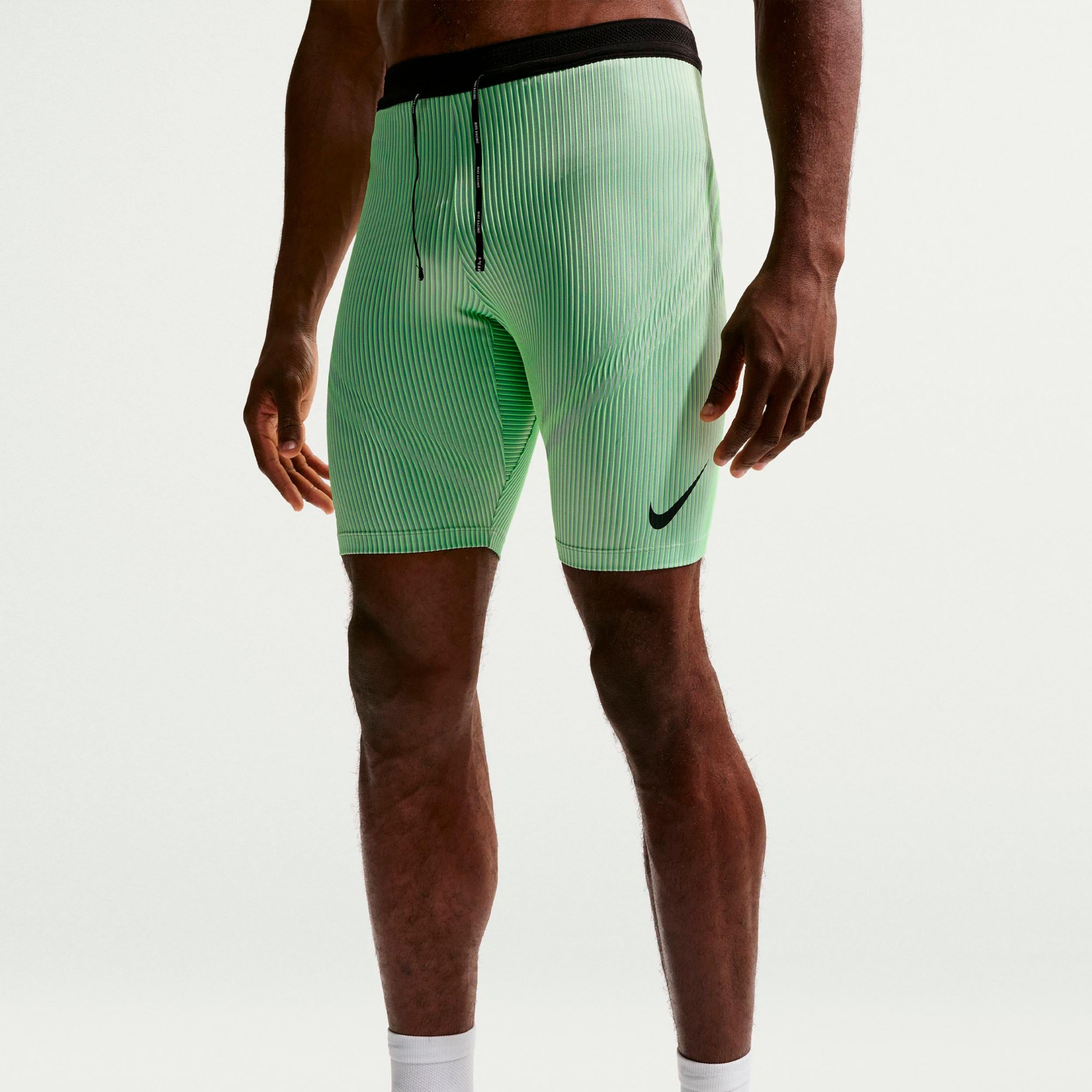Nike AeroSwift Hardlooplegging Heren - limoen, zwart