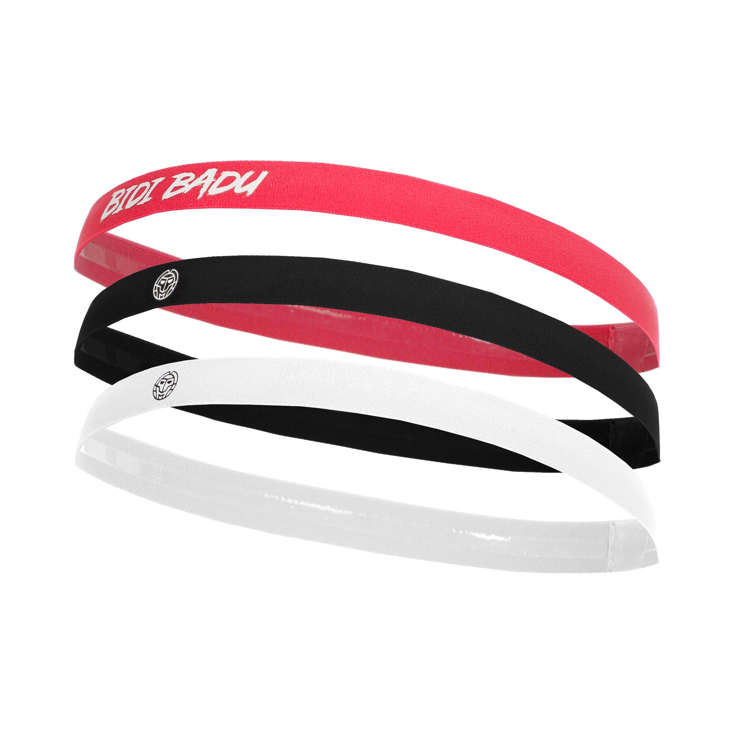 BIDI BADU Player Bandeau Pack de 3 Unisex - noir, blanc