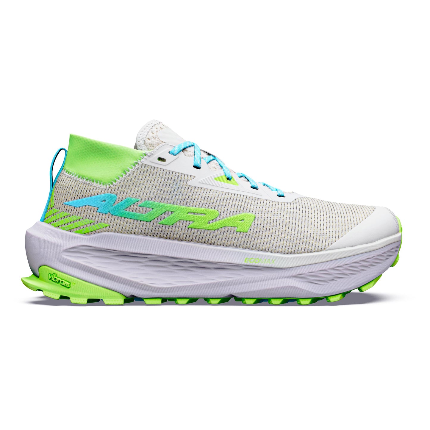 Altra Olympus 275 Hilo Trailschoen Dames - wit, limoen