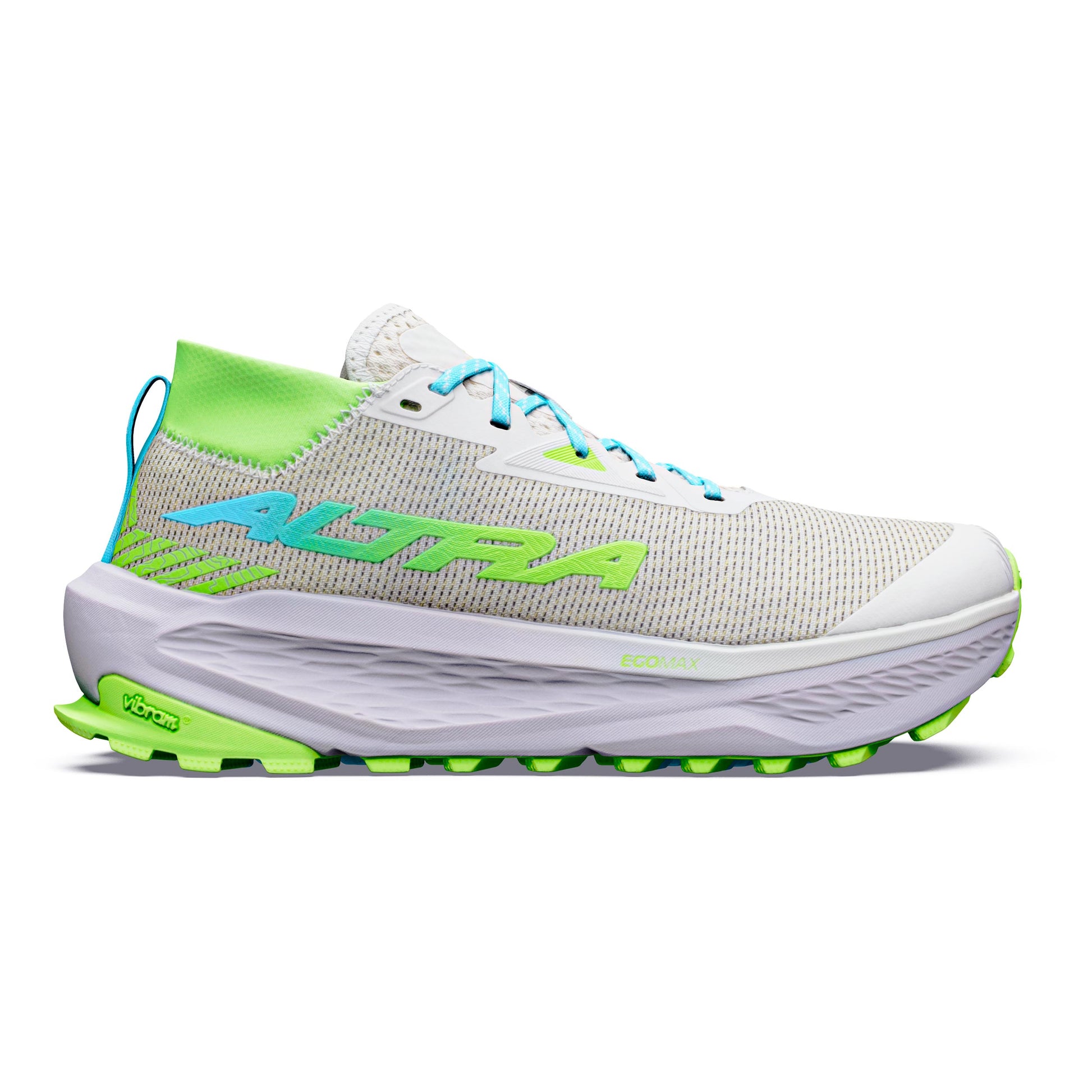 Altra Olympus 275 Hilo Trailschoen Dames - wit, limoen