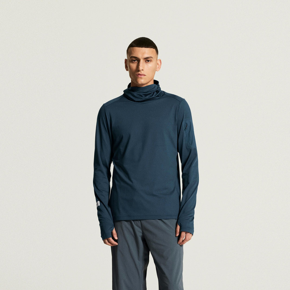 Craft SubZ Thermal Hardloopshirt Heren - donkerblauw