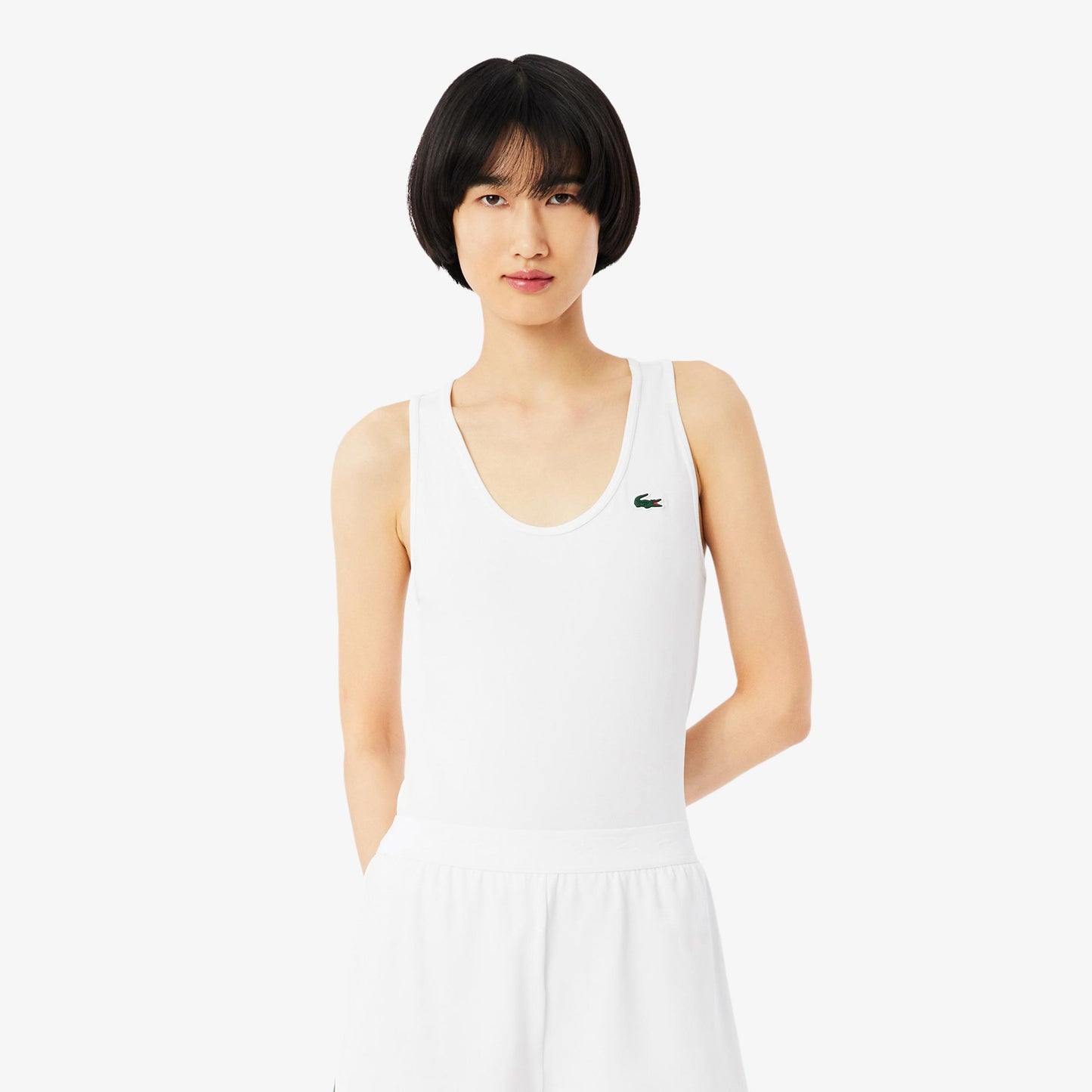 Lacoste Urban Tanktop Dames - wit