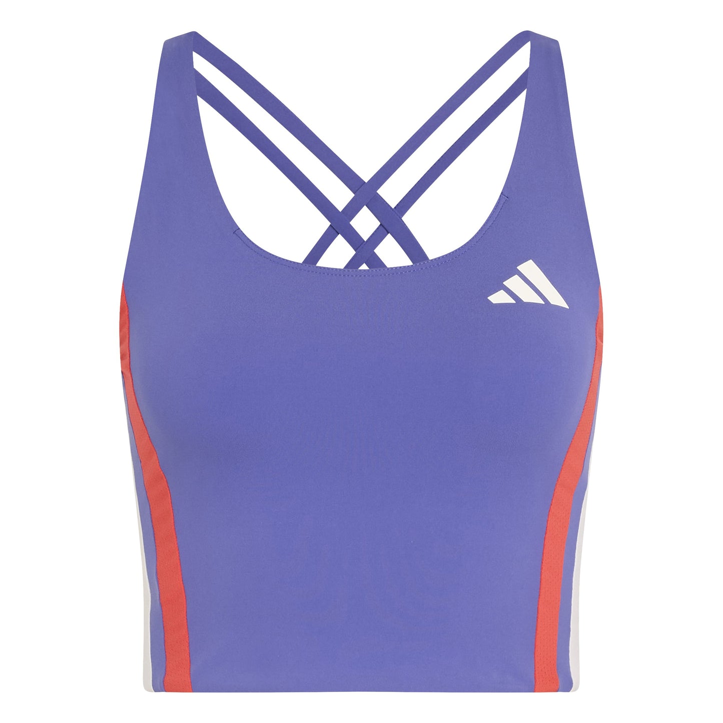 adidas adizero Archive Hardloopshirt Dames - blauw, rood