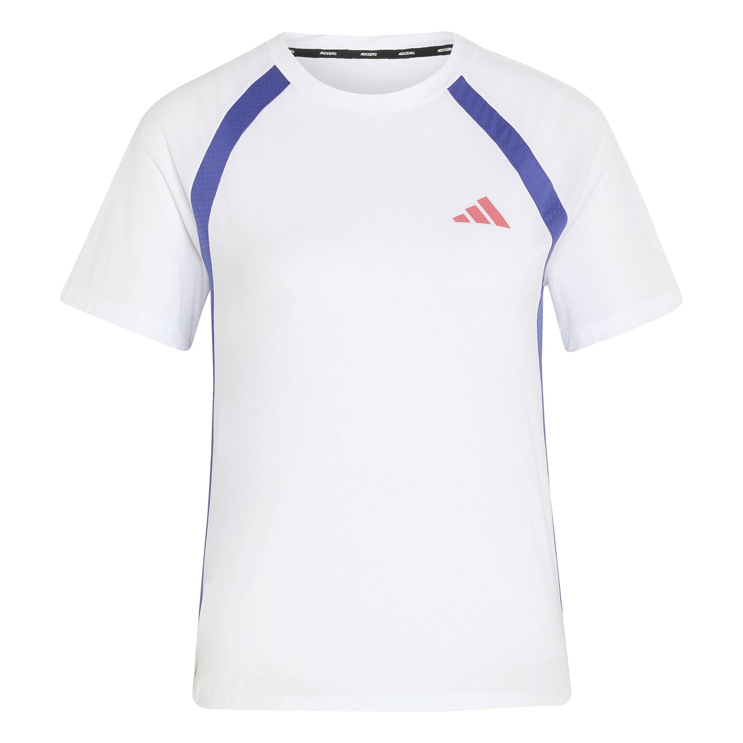 adidas adizero Archive Hardloopshirt Dames - wit, blauw
