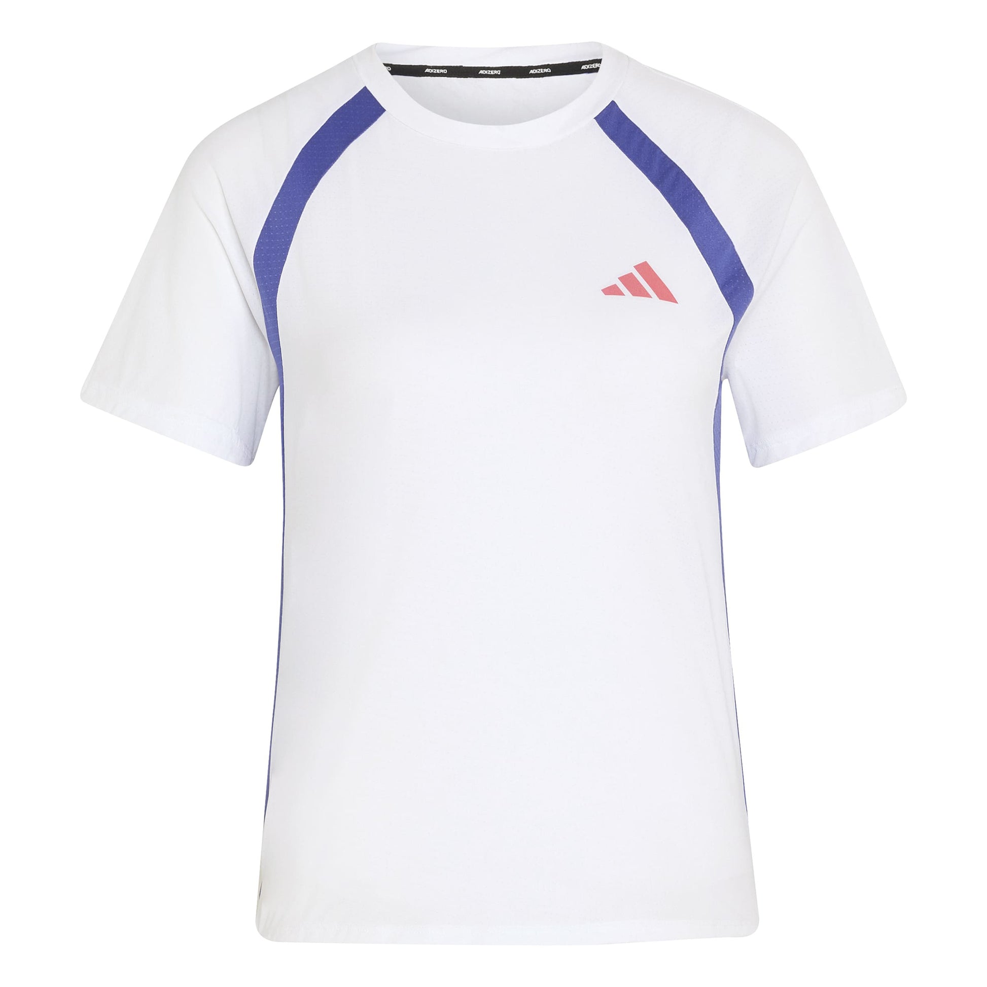 adidas adizero Archive Hardloopshirt Dames - wit, blauw