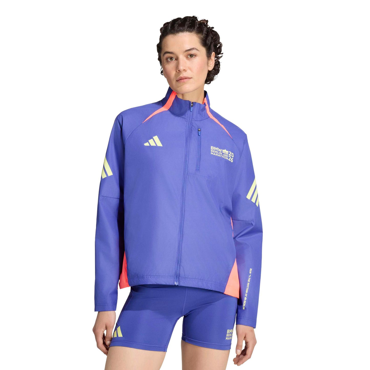 adidas BMW Berlin Hardloopjas Dames - blauw, geel