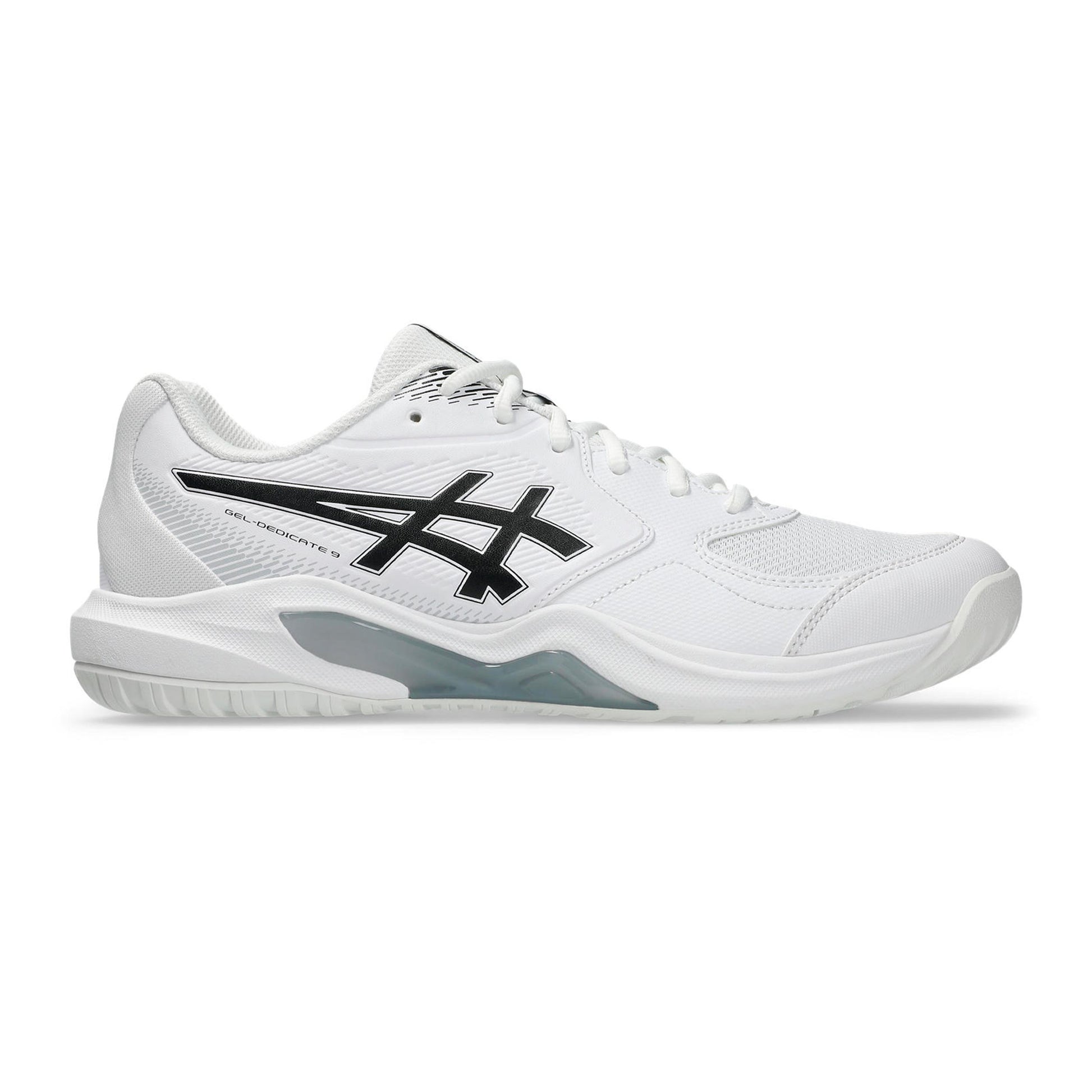 ASICS Gel-Dedicate 9 Allcourt schoen Heren - wit, zwart