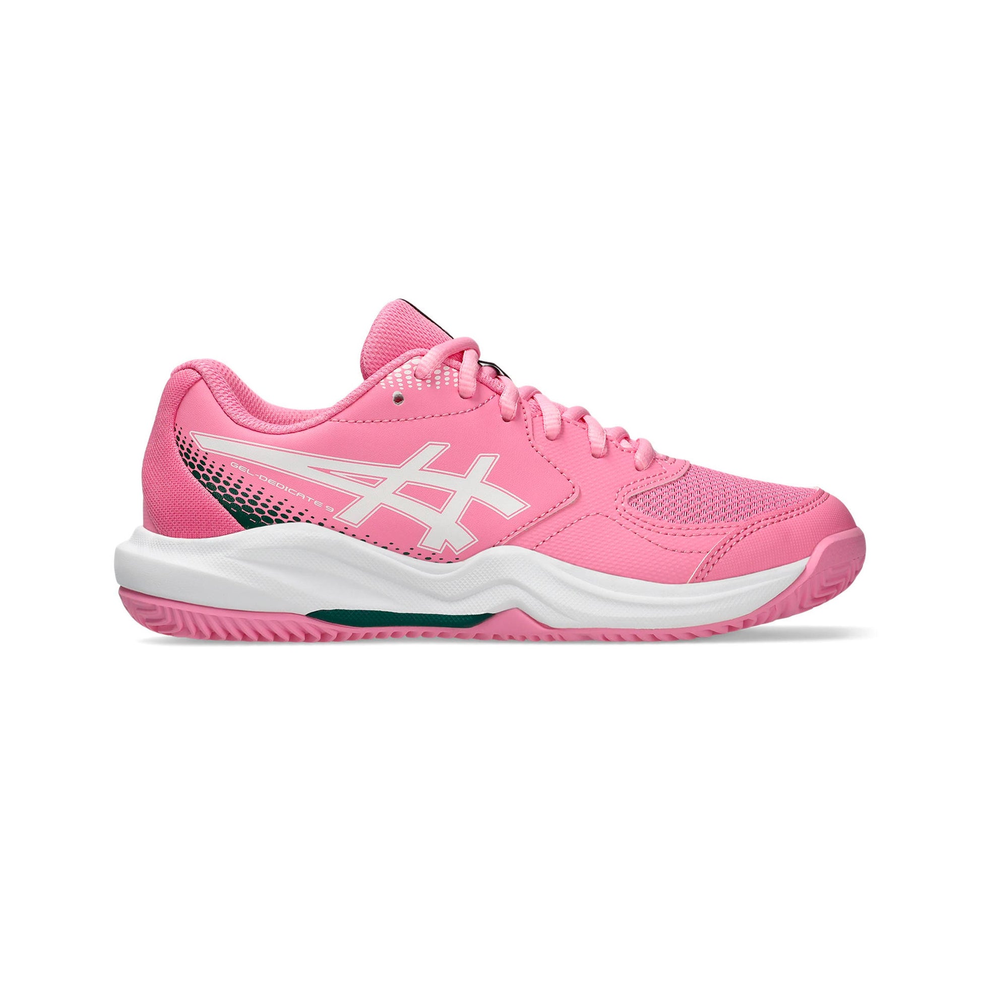 ASICS Gel-Dedicate 9 GS Padel schoen Kinderen - roze, wit