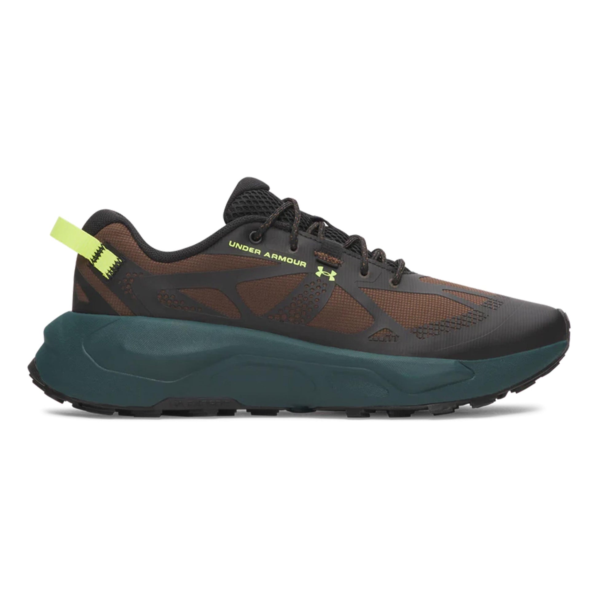 Under Armour Charged Bandit TR 4 Trailschoen Heren - bruin, groen