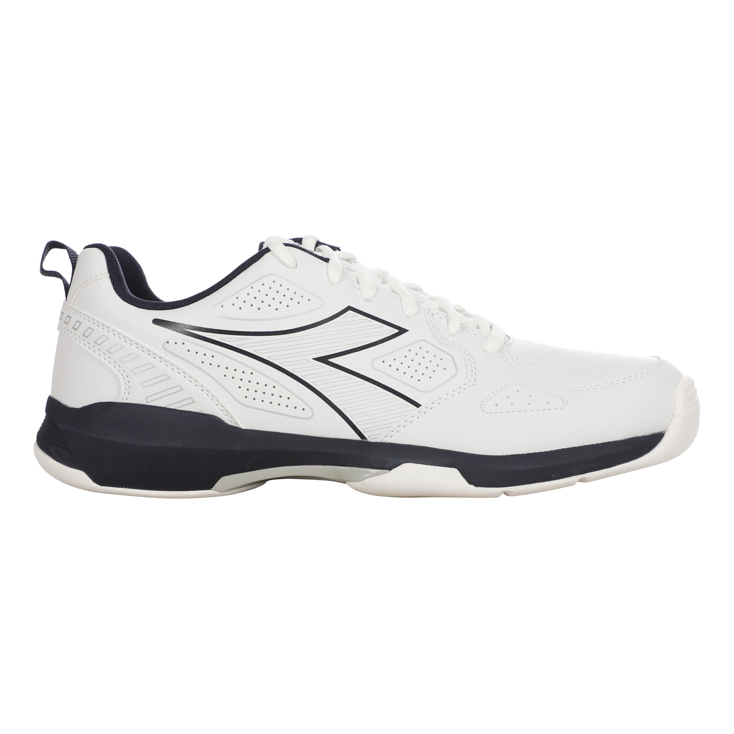 Diadora S. Challenge 7 SL Chaussure moquette Hommes - blanc, bleu foncé