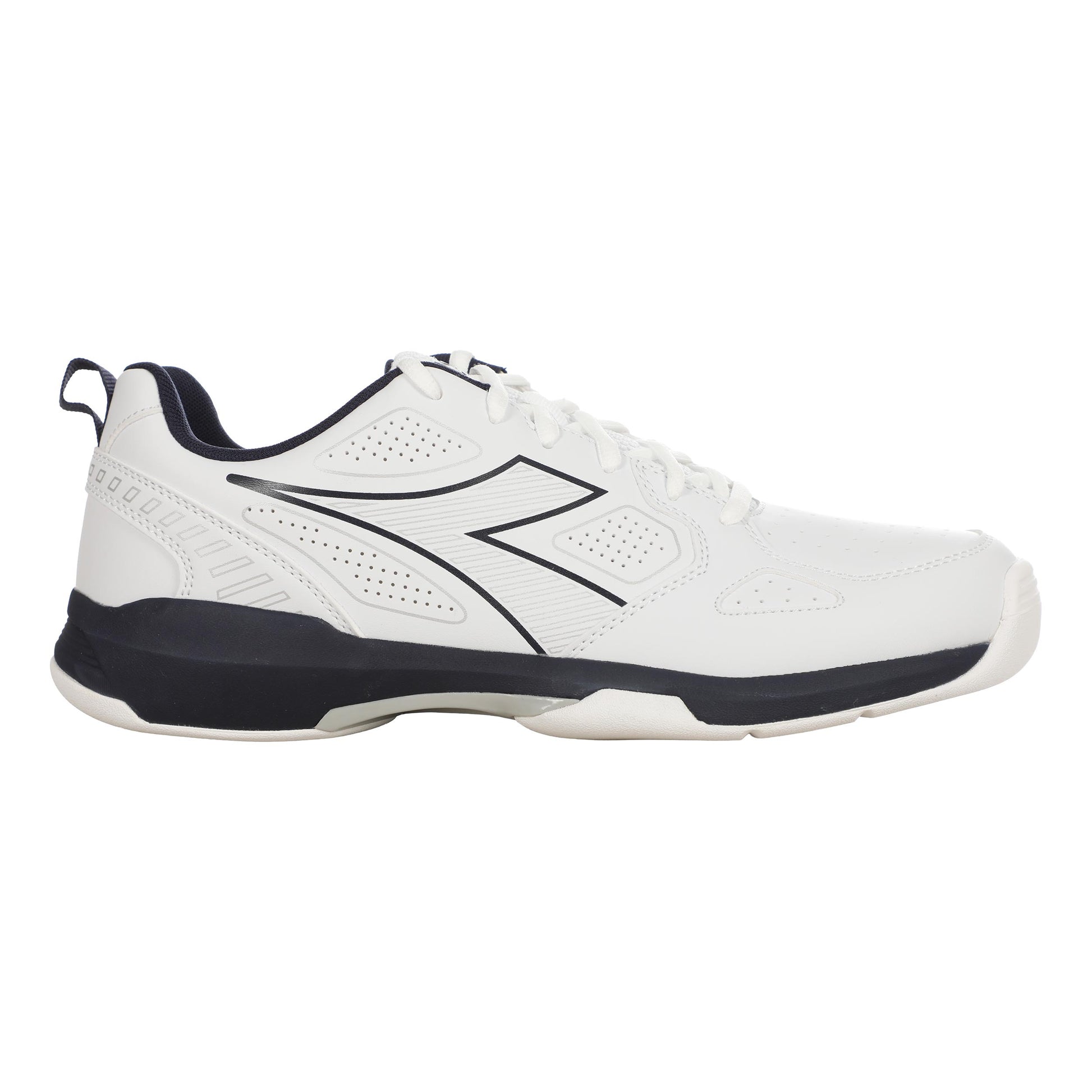 Diadora S. Challenge 7 SL Chaussure moquette Hommes - blanc, bleu foncé