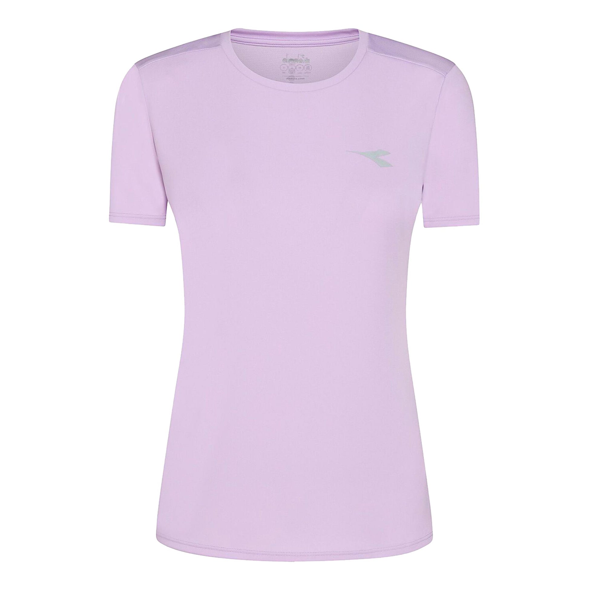 Diadora Run T-shirt Dames - mauve