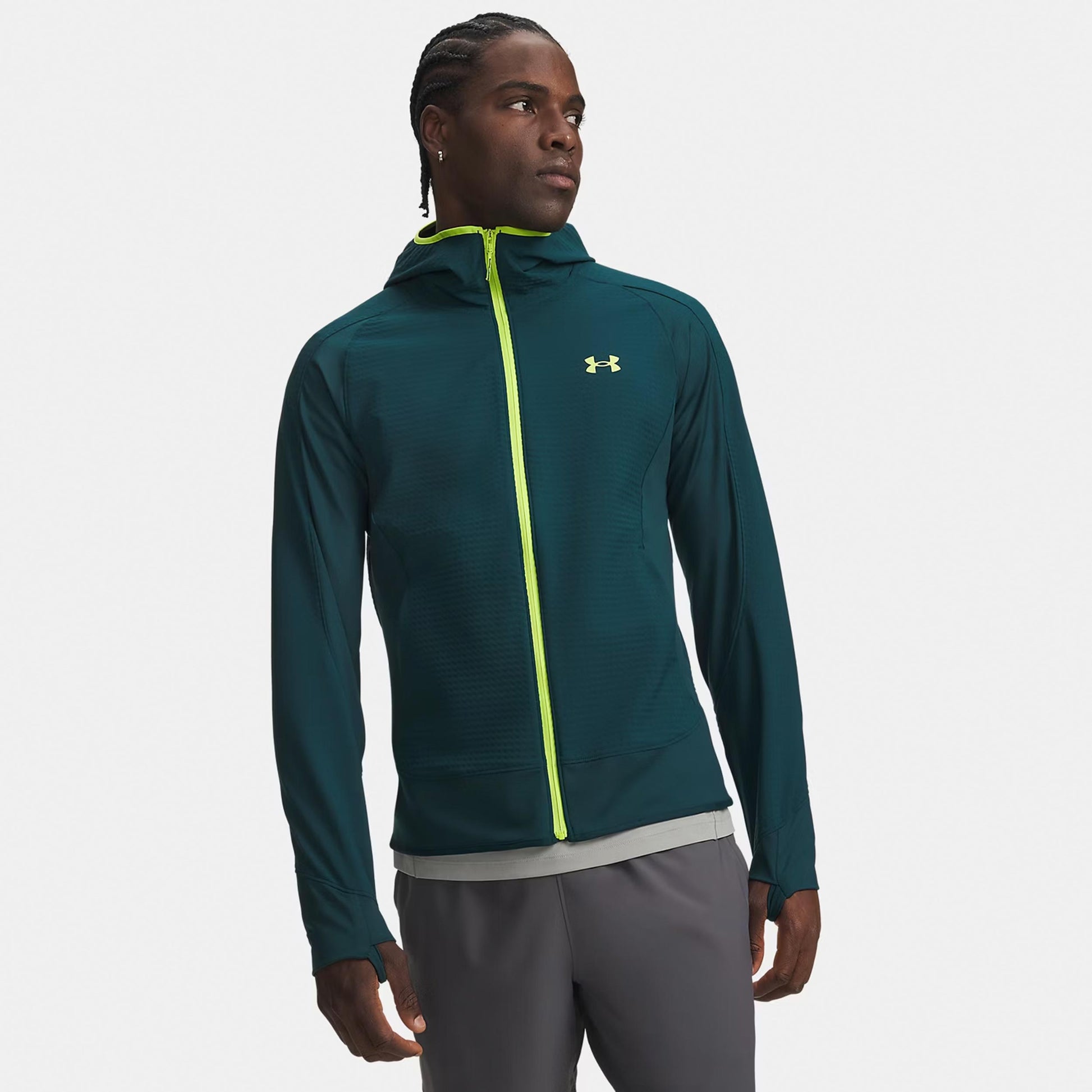 Under Armour Explor Offgrid  Veste running Hommes - vert