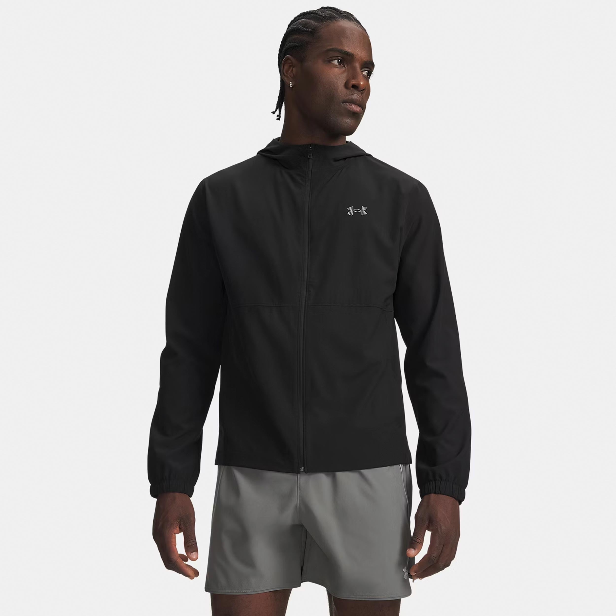Under Armour Velociti Hooded  Hardloopjas Heren - zwart