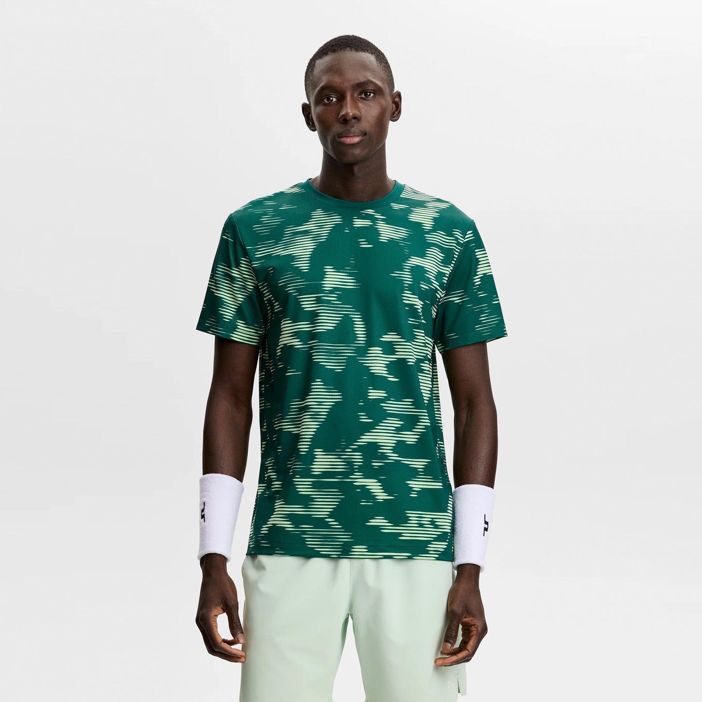 JLindeberg Josip Printed T-shirt Hommes - sauge