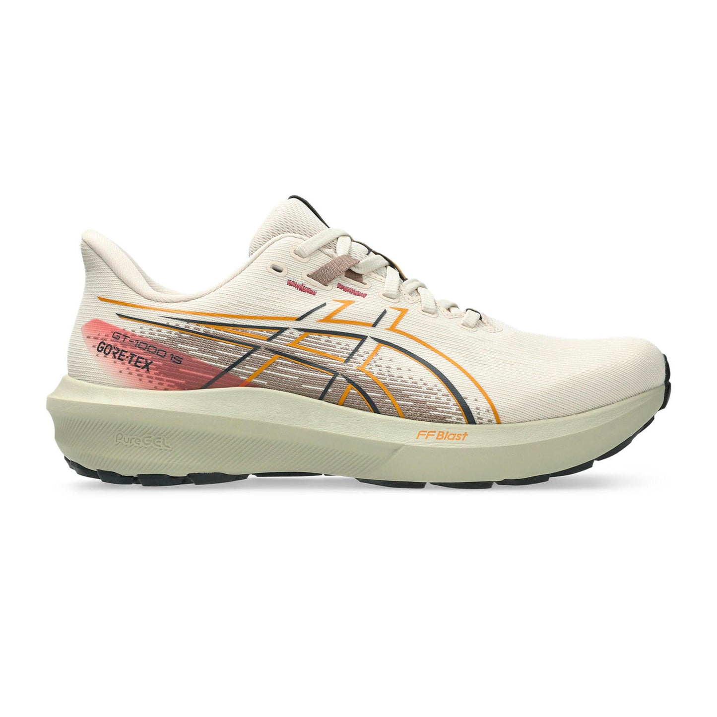 ASICS GT-1000 15 GTX Chaussure de running avec stabilisateurs Hommes - beige, multicouleur