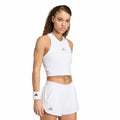 Y- Pro Crop Tanktop Dames - wit, zwart