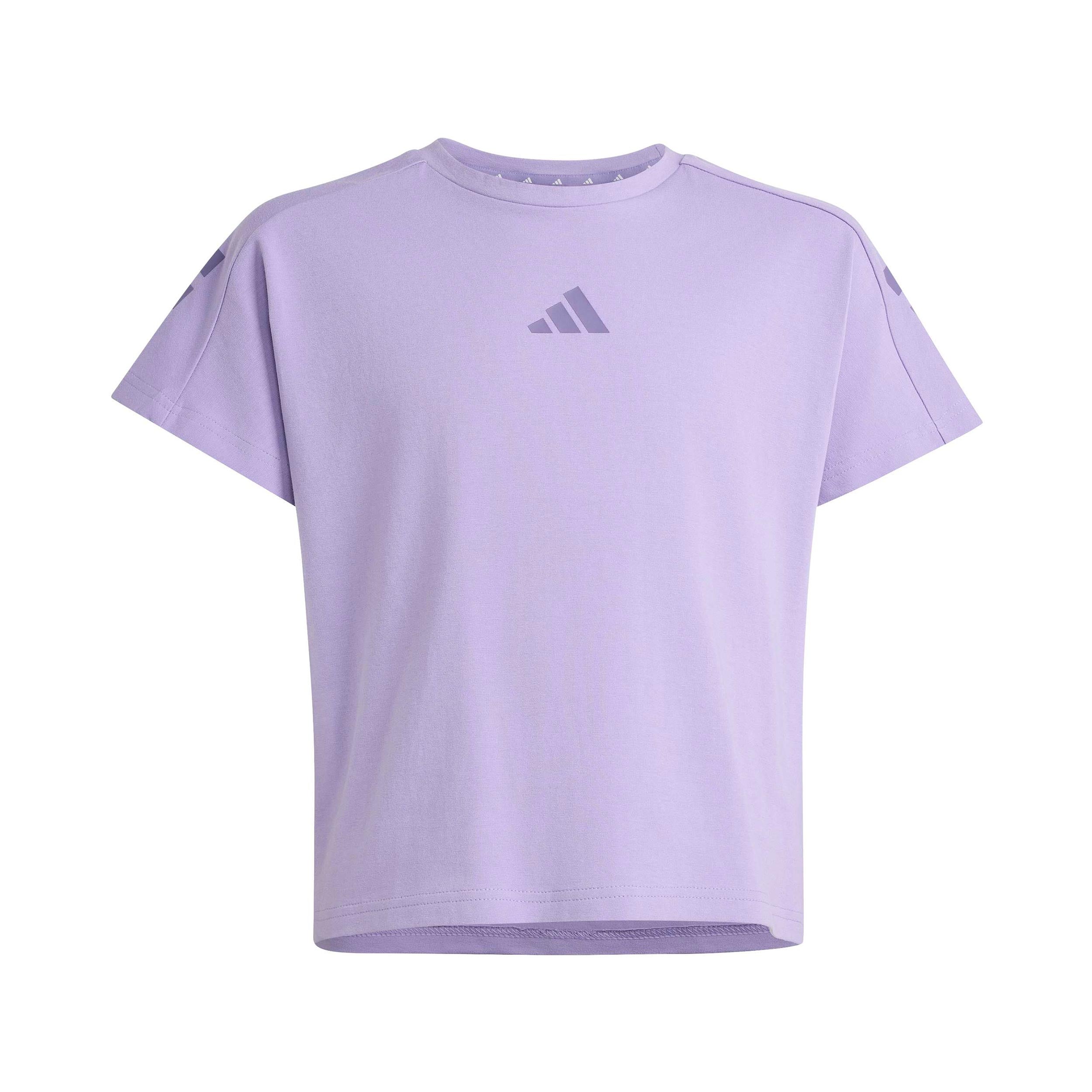 adidas Future Icons 3Stripes T-shirt Kinderen - mauve
