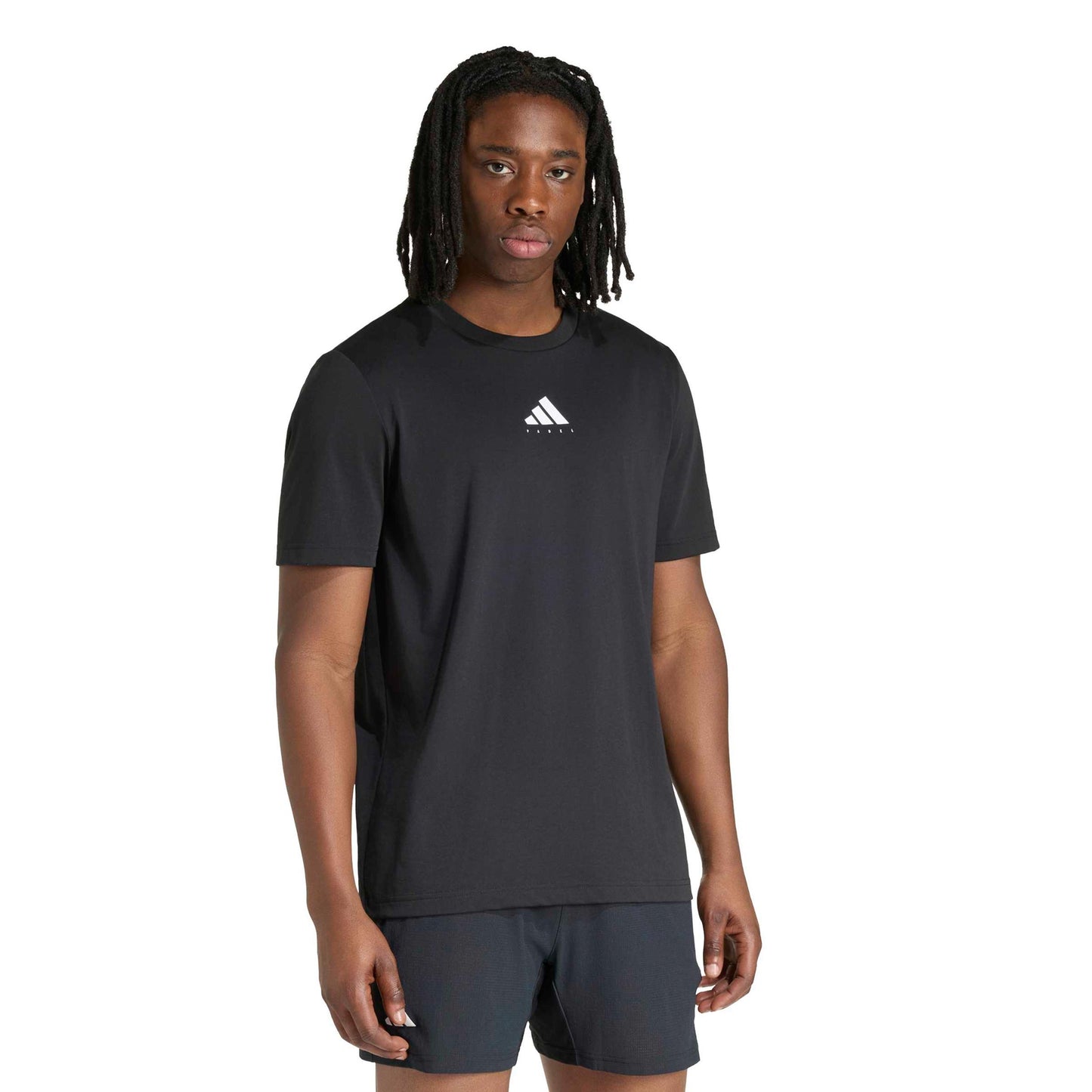 adidas Cat Graphic T-shirt Heren - zwart, wit