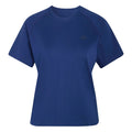 Club Plain T-shirt Dames - donkerblauw
