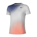 Graphic T-shirt Hommes - gris clair, corail