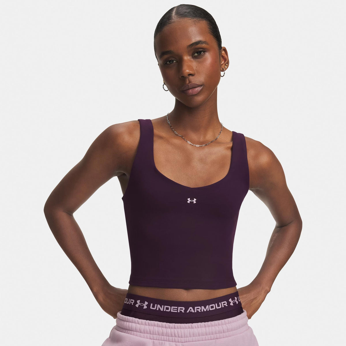 Under Armour Motion  Débardeur tank top Femmes - lilas, vieux rose