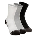 Performance Tech Crew Chaussettes de sport Pack de 3 Unisex - gris, gris foncé