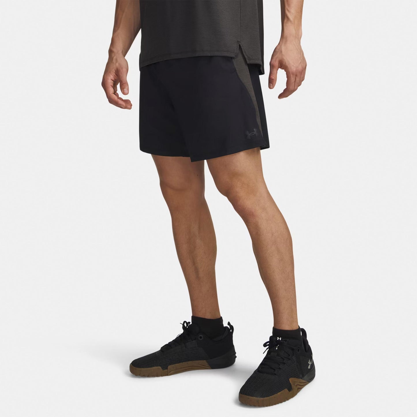 Under Armour Tech Vent 7in   Shorts Heren - zwart, donkergrijs